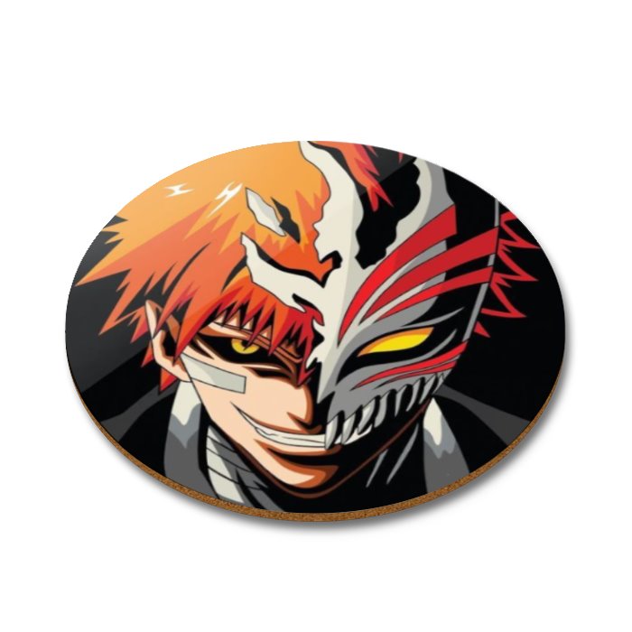 Bleach - Ichigo Hollow Theme Round Coaster
