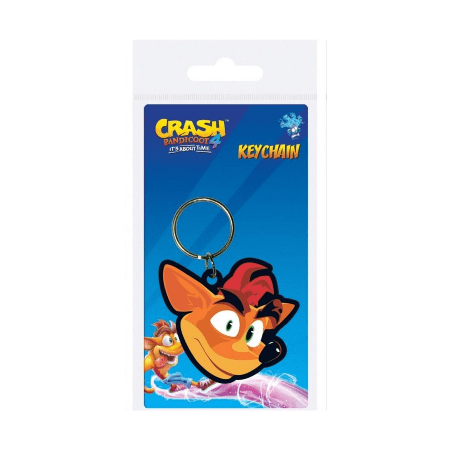 Crash Bandicoot 4 Rubber Keychain