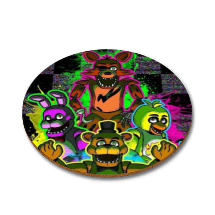 Five Nights At Freddy's - Theme Round Coasters