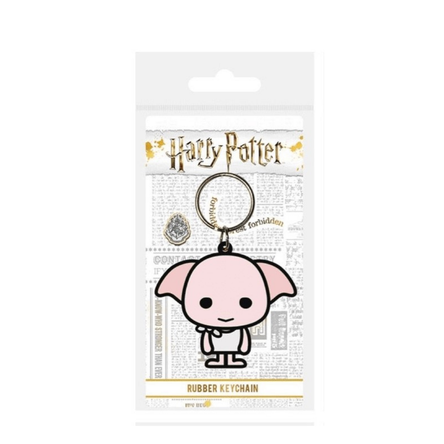 Dobby Rubber Keychain