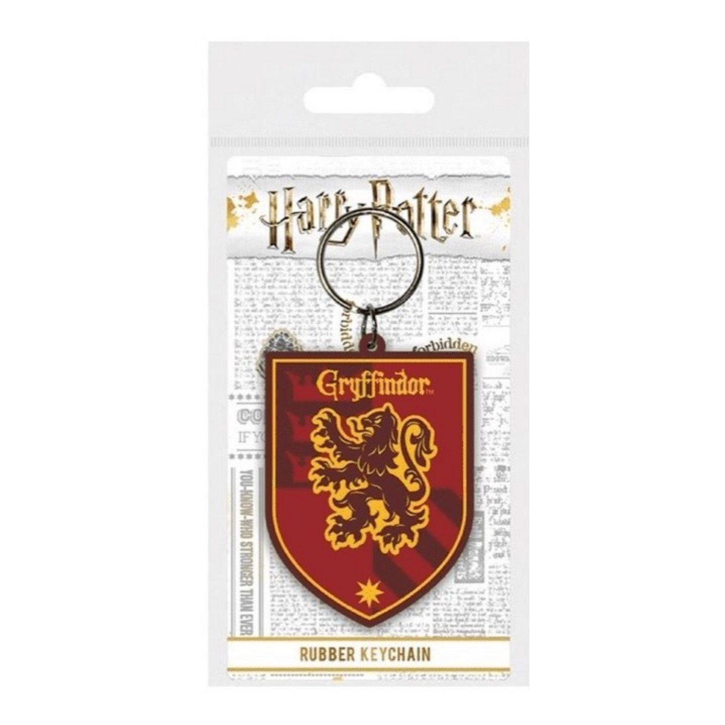 Gryffindor Rubber Keychain