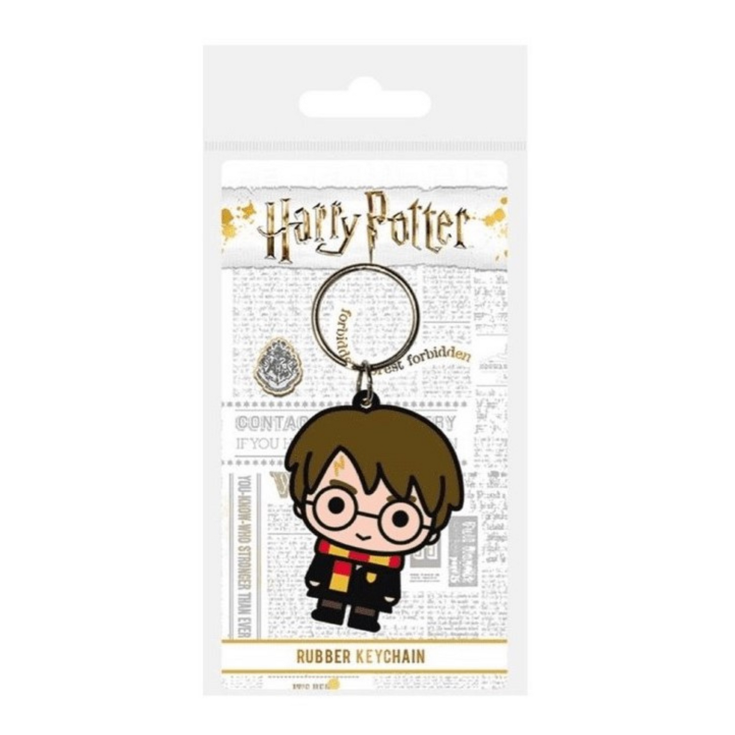 Harry Potter Rubber Keychain