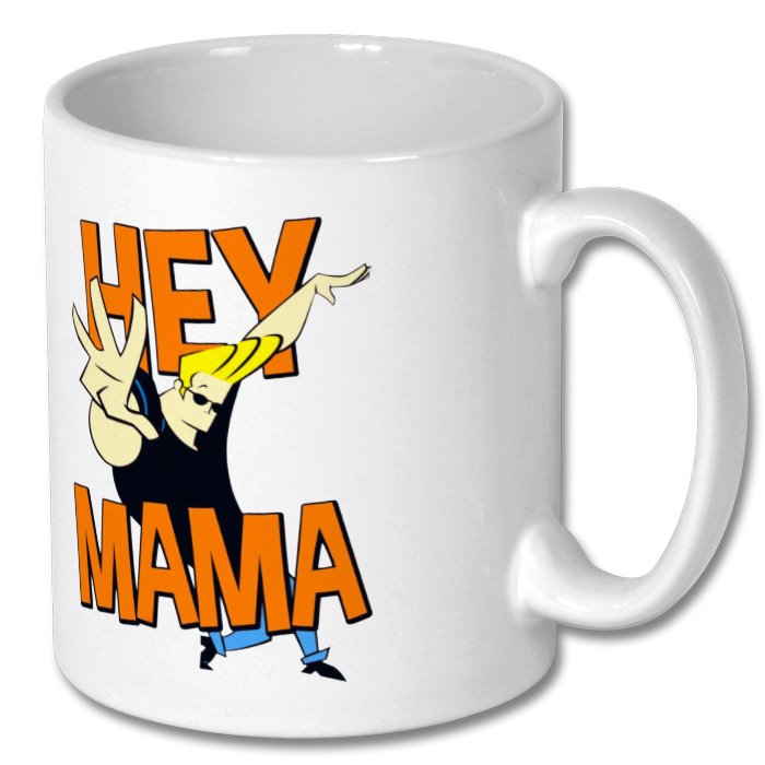 Johnny Bravo - Hey Mama Mug