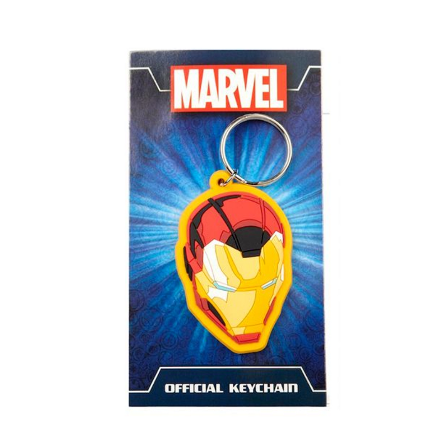 Iron Man Rubber Keychain