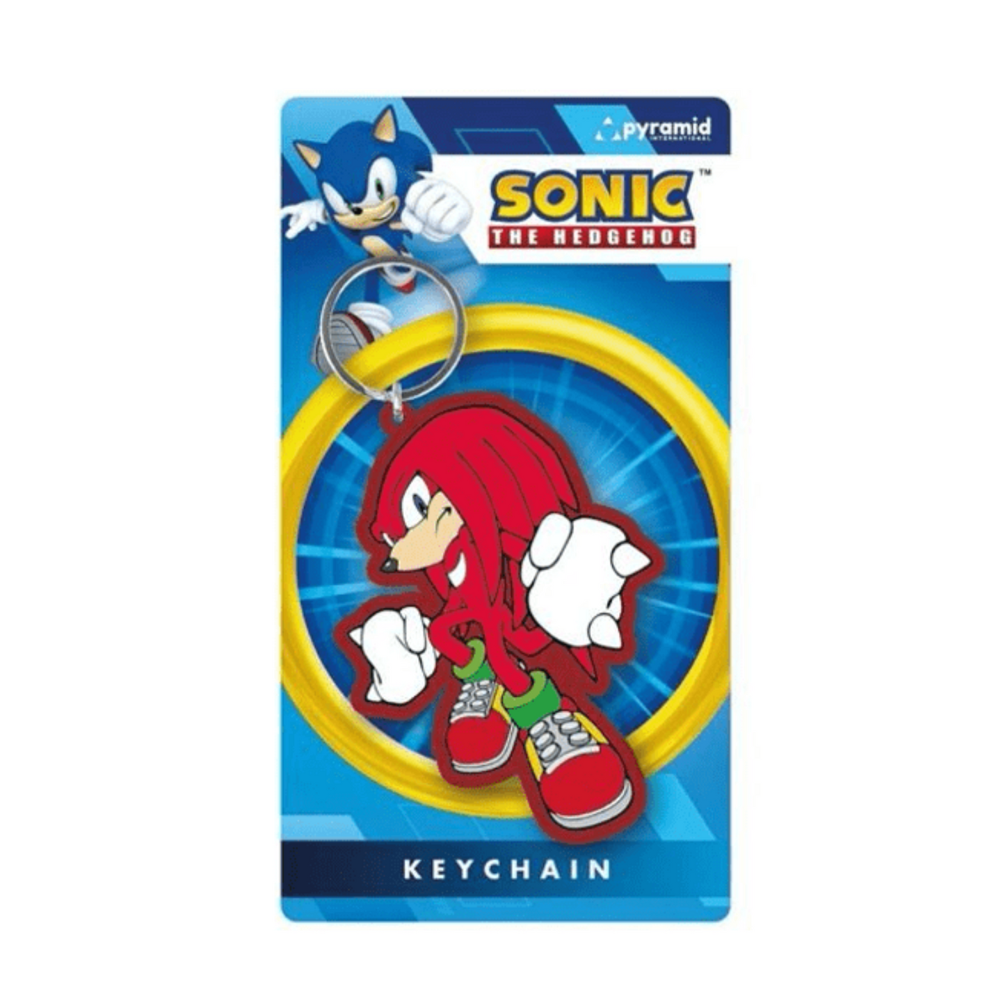 Knuckles Rubber Keychain