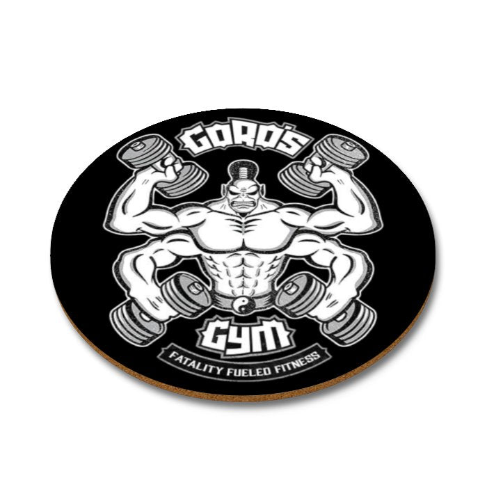 Mortal Kombat - Goro's Gym Round Coasters