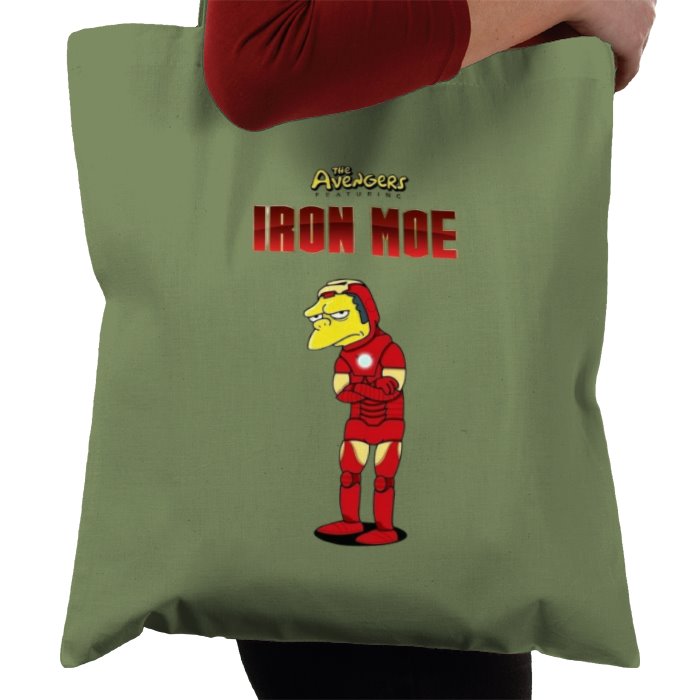 The Simpsons & Iron Man - Iron Moe Tote Bag