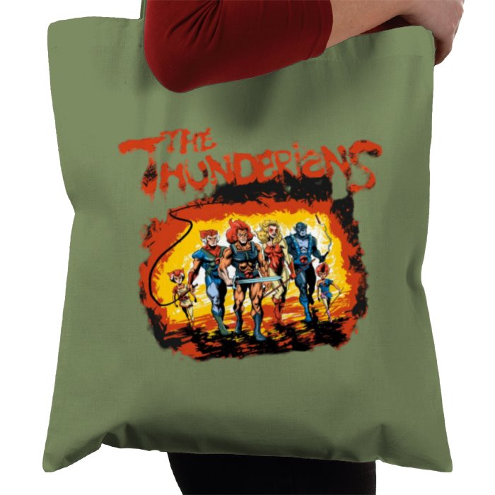 Thundercats & The Warriors - The Thundarians Tote Bag