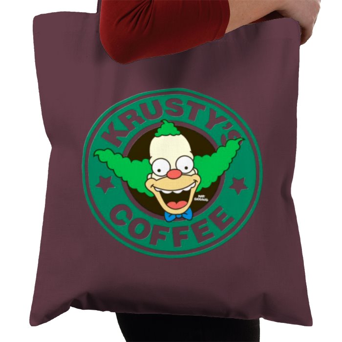 The Simpsons - Krusty's Coffee Tote Bag