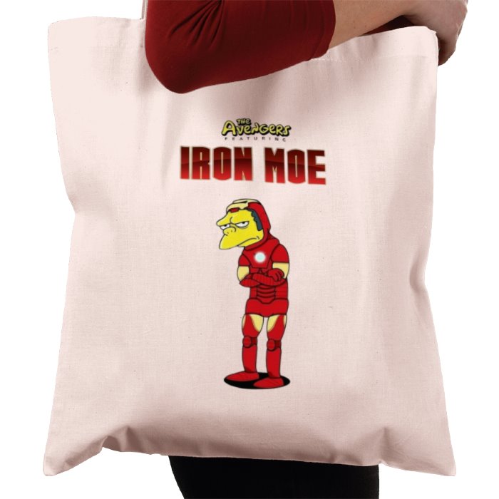 The Simpsons & Iron Man - Iron Moe Tote Bag