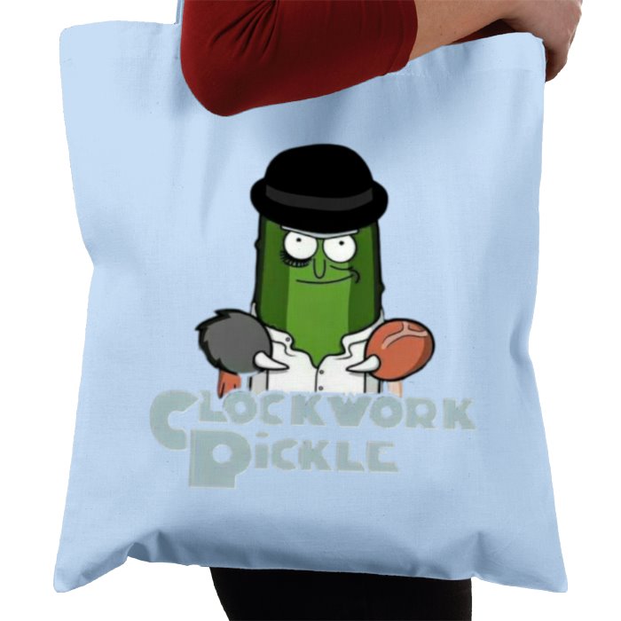 Rick & Morty x A Clockwork Orange - A Clockwork Pickle Tote Bag