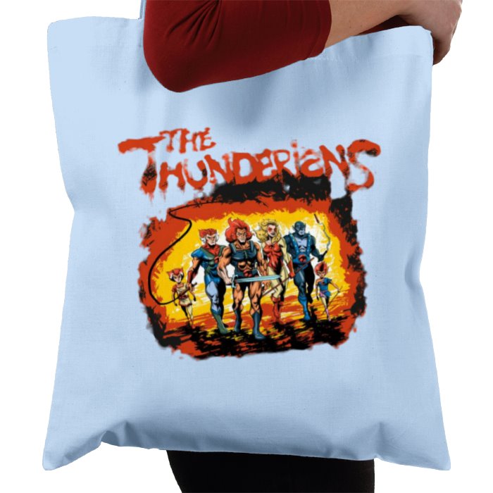 Thundercats & The Warriors - The Thundarians Tote Bag