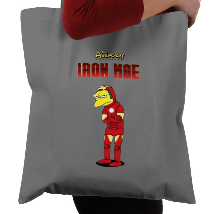 The Simpsons & Iron Man - Iron Moe Tote Bag