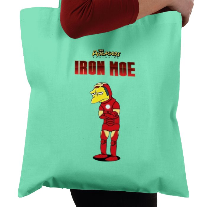 The Simpsons & Iron Man - Iron Moe Tote Bag