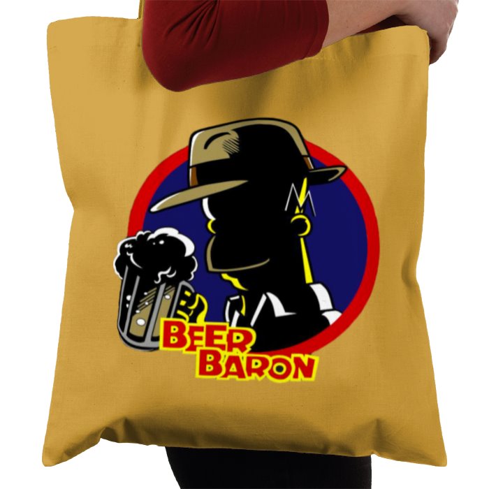 The Simpsons & Dick Tracey - Beer Baron Tote Bag