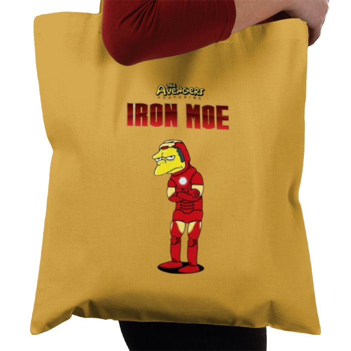 The Simpsons & Iron Man - Iron Moe Tote Bag