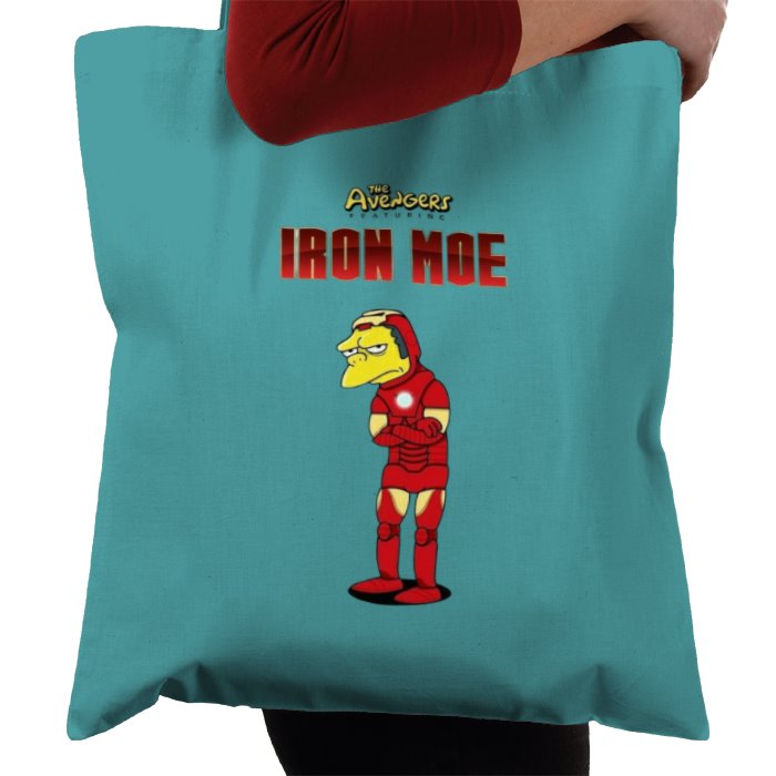 The Simpsons & Iron Man - Iron Moe Tote Bag