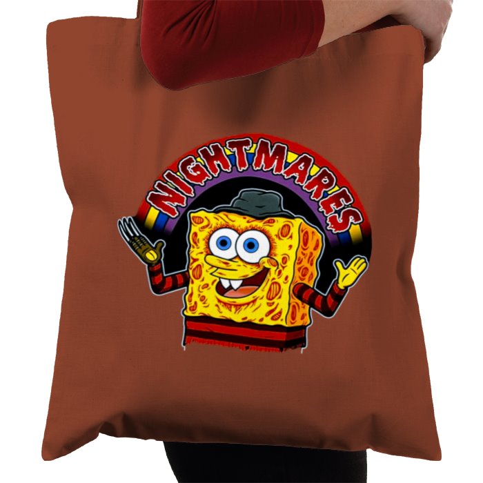 SpongeBob SquarePants & A Nightmare On Elm Street - Nightmares Tote Bag