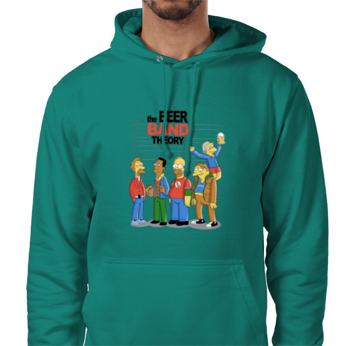 The Simpsons & The Big Bang Theory - Beer Band Theory Value Hoodie