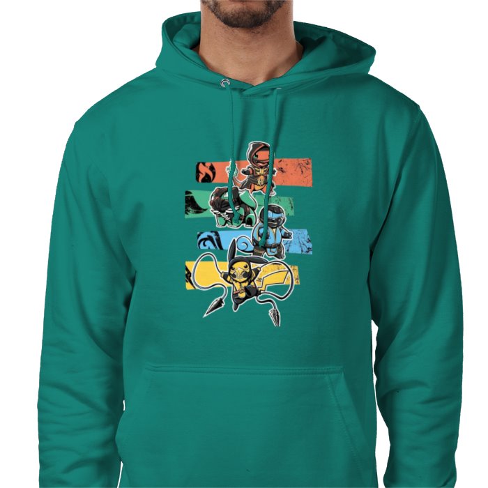 Pokémon & Mortal Kombat - Kombat Starters Value Hoodie