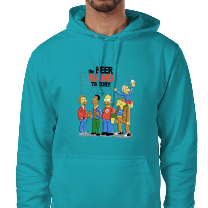 The Simpsons & The Big Bang Theory - Beer Band Theory Value Hoodie