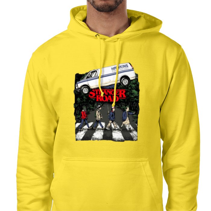 Stranger Things & The Beatles - Abbey Road Value Hoodie