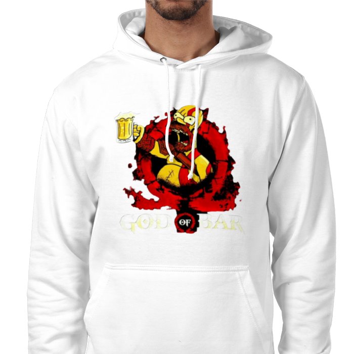 The Simpsons & God Of War - God Of Bar Value Hoodie