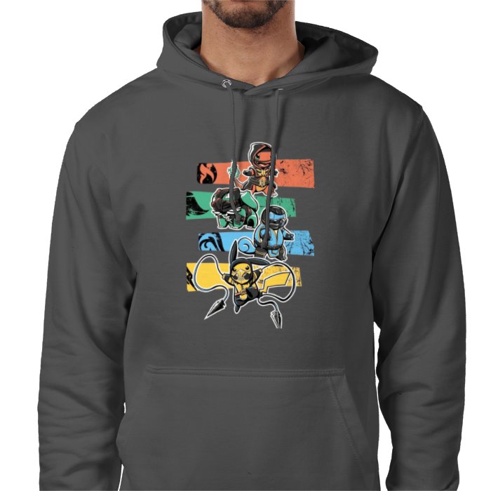 Pokémon & Mortal Kombat - Kombat Starters Value Hoodie