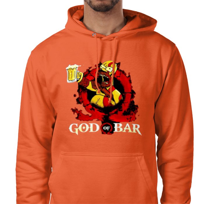 The Simpsons & God Of War - God Of Bar Value Hoodie