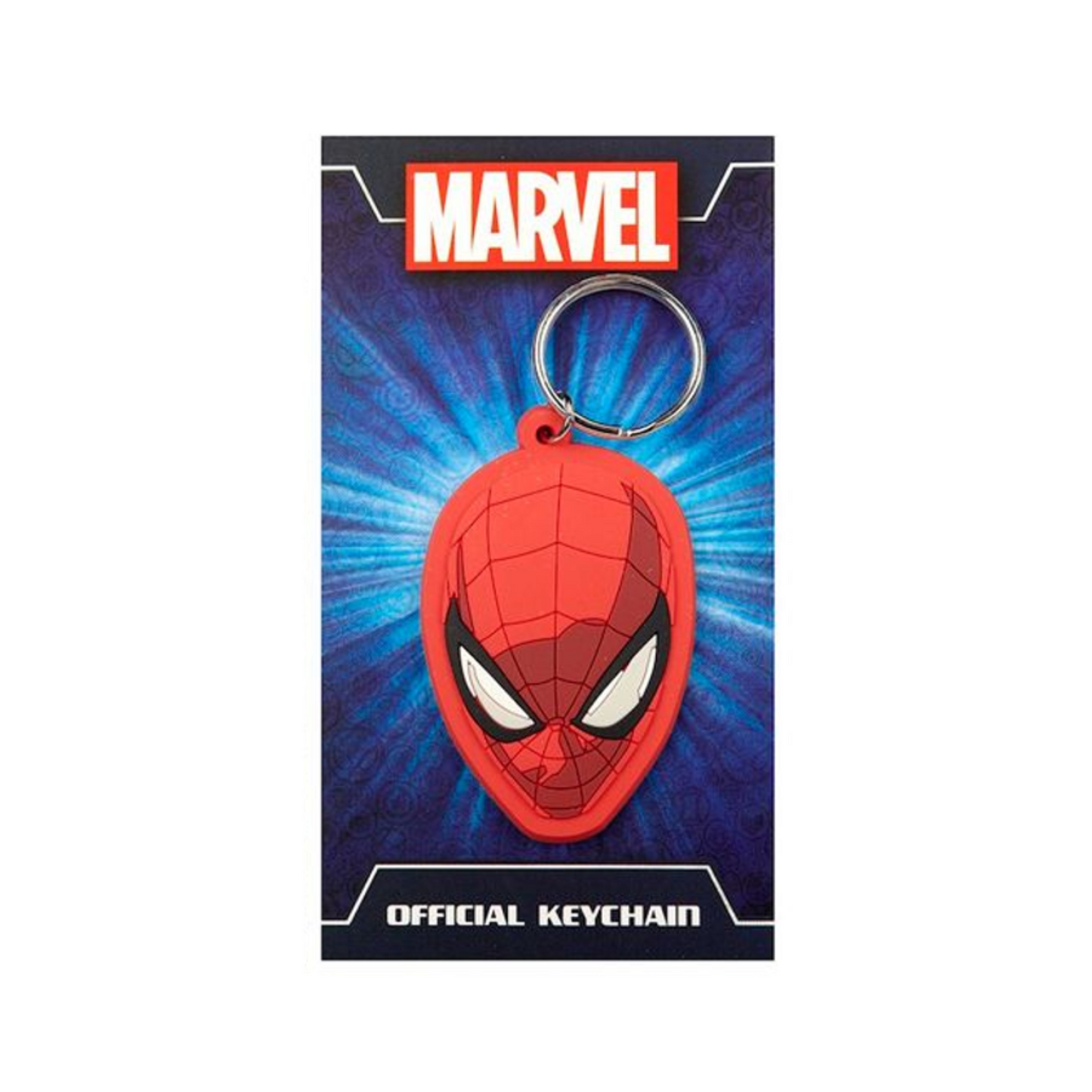 Spiderman Rubber Keychain