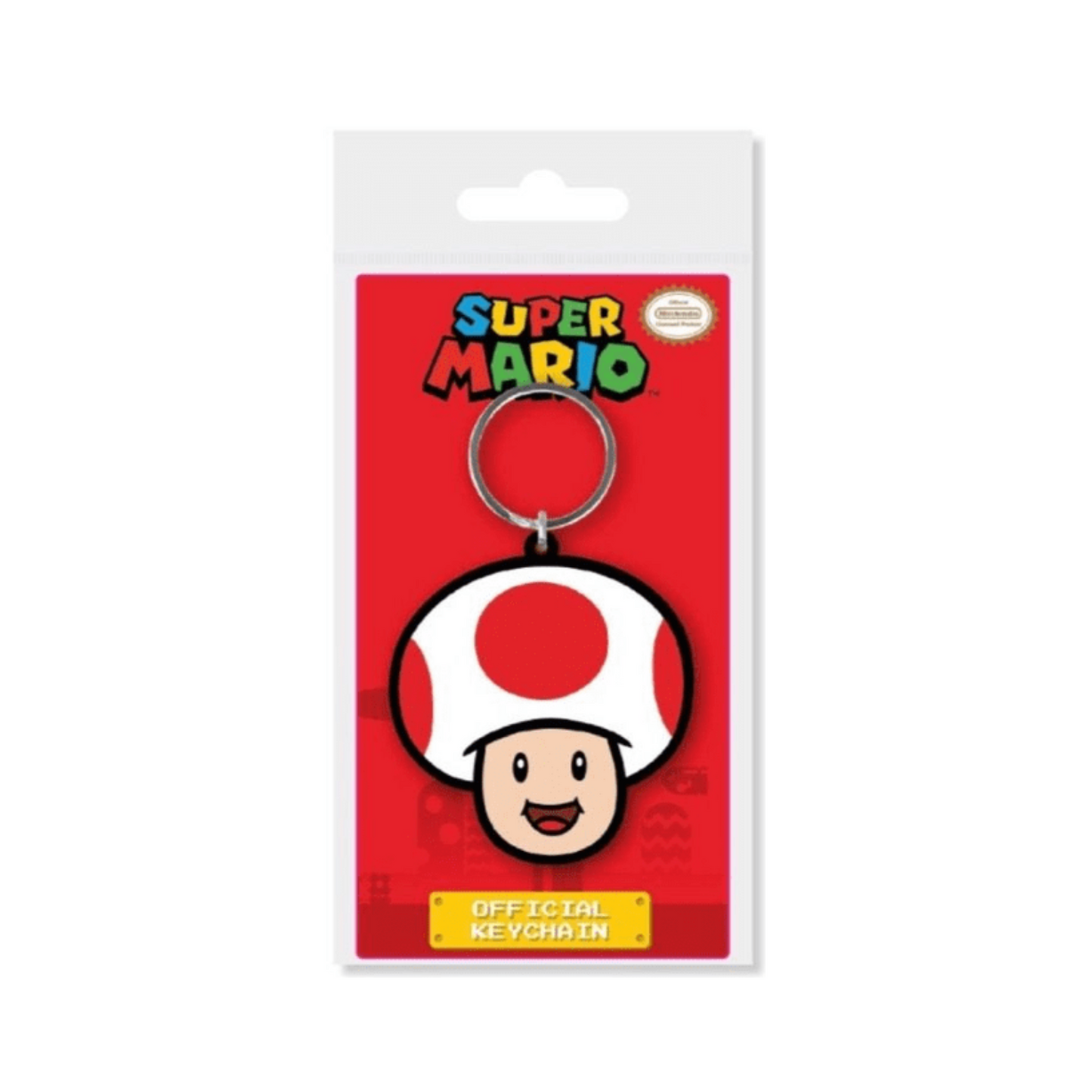 Toad Rubber Keychain