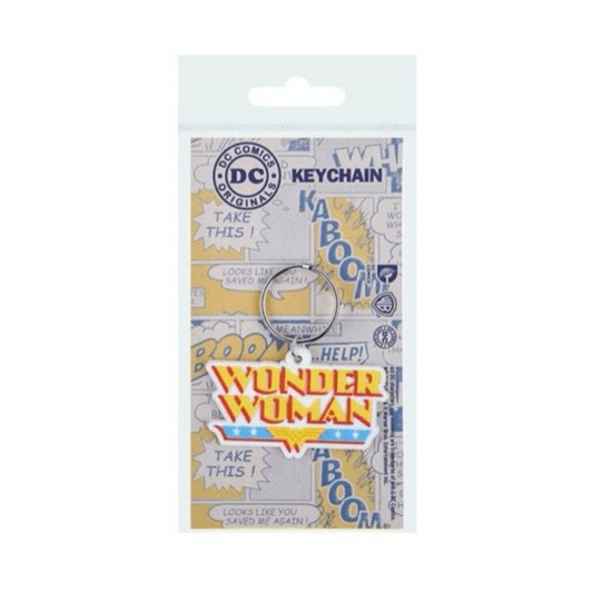 Wonder Woman Rubber Keychain