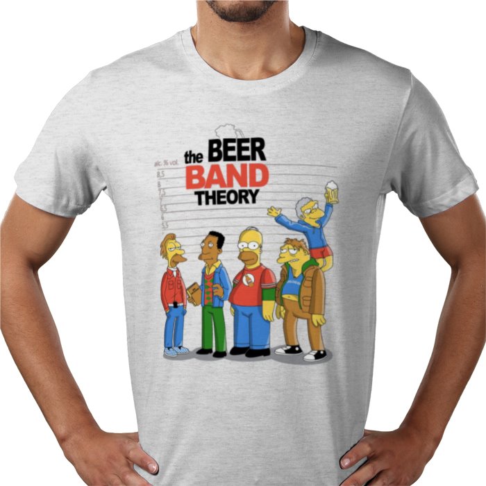The Simpsons x Big Bang Theory - Beer Band Theory T-shirt