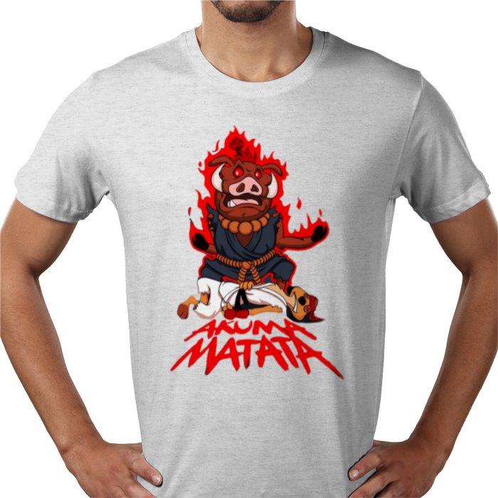 Timone & Pumba x Street Fighter - Akuma Matata T-shirt