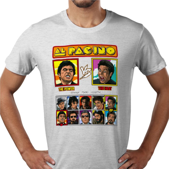 Al Pacino - Scarface VS Heat T-shirt