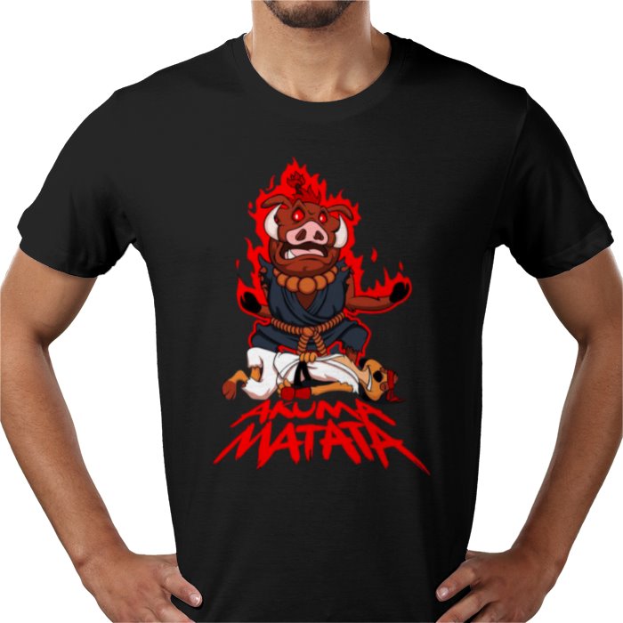 Timone & Pumba x Street Fighter - Akuma Matata T-shirt
