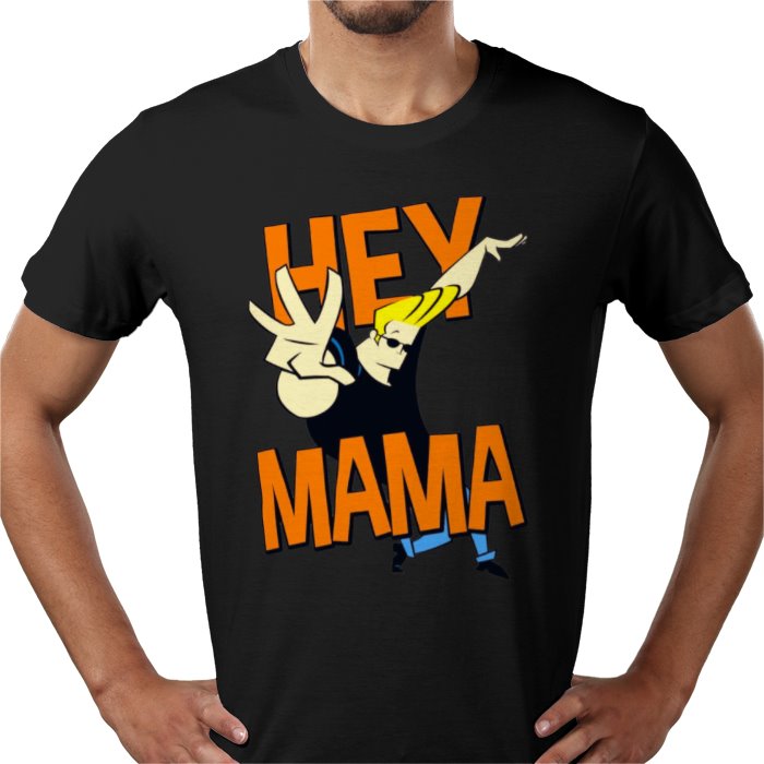 Johnny Bravo Hey Mama T-shirt