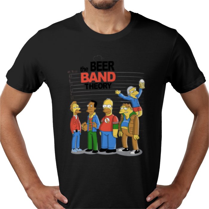 The Simpsons x Big Bang Theory - Beer Band Theory T-shirt