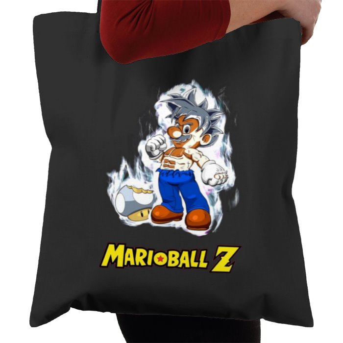 Super Mario Bro's x Dragonball Z - Ultra Instinct Mario Tote Bag