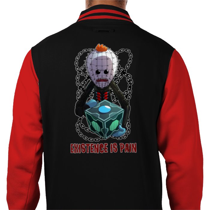 Rick & Morty x Hellraiser - Existence Is Pain Varsity Jacket