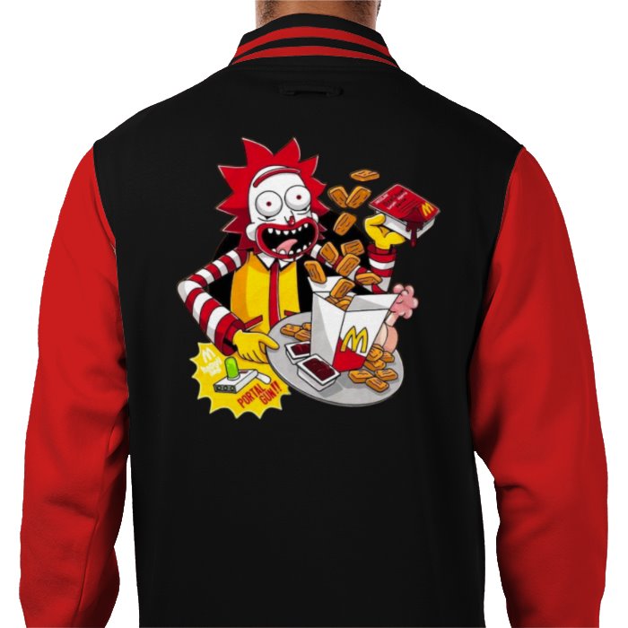 Rick & Morty x Mc Donald's - Rick Mc Donald Varsity Jacket