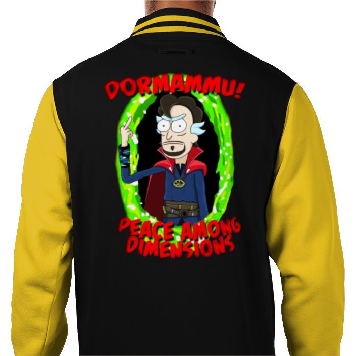 Rick & Morty x Dr Strange - Rick Strange Varsity Jacket