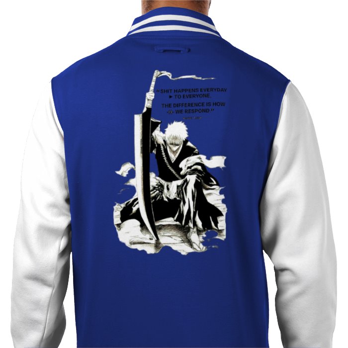 Bleach - Shit Happens Varsity Jacket