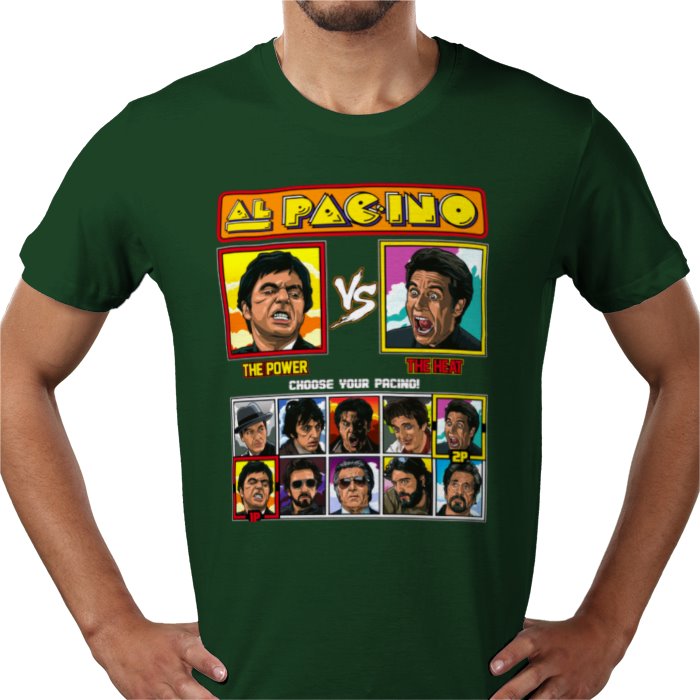 Al Pacino - Scarface VS Heat T-shirt