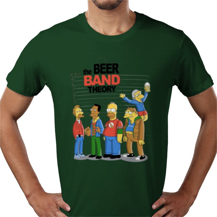 The Simpsons x Big Bang Theory - Beer Band Theory T-shirt