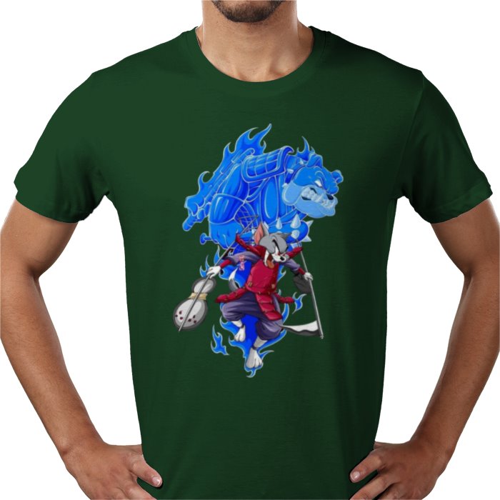Tom & Jerry & Naruto - Tom/Madara T-shirt