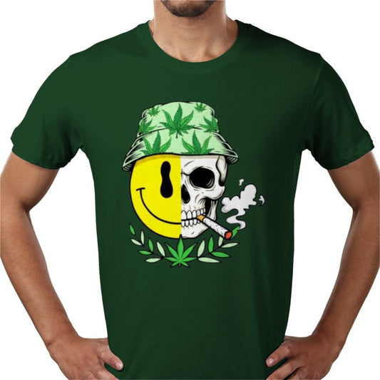 Emoji Cannabis Themed T-shirt