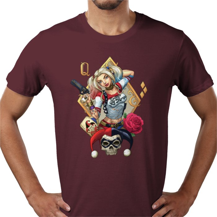Batman The Animated Series - Harley Quin Card T-shirt