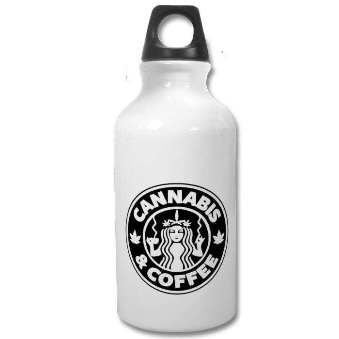 Cannabis & Coffee Water Bottle