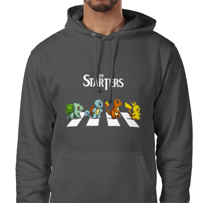 Pokémon & The Beatles - Abby Road Starters Value Hoodie